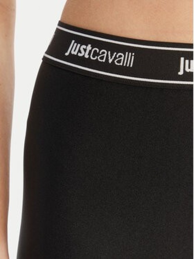 Just Cavalli Legginsy 80PAC100 J0108 Czarny Skinny Fit