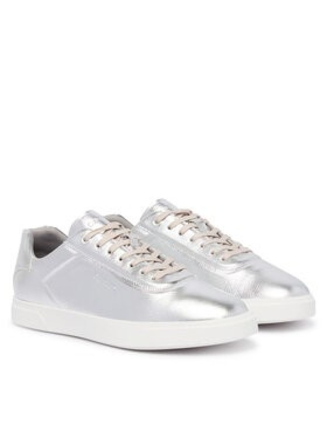 Calvin Klein Sneakersy HW0HW03289 Srebrny