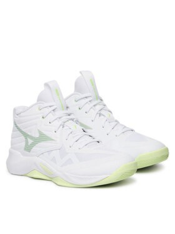 Mizuno Buty halowe Wave Momentum Pro Mid V1GC2545 Biały