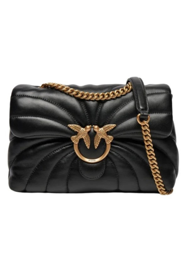 PINKO Czarna torebka Love Puff Classic AW25