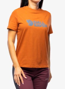 Koszulka bawełniana damska Fjallraven Logo Tee