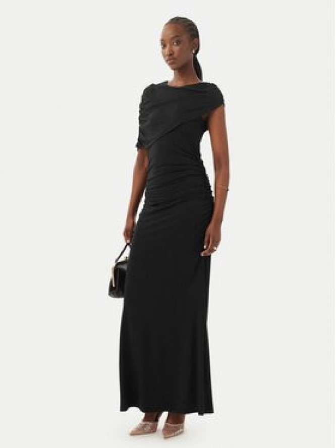 Vero Moda Sukienka wieczorowa Kassandra 10356465 Czarny Regular Fit