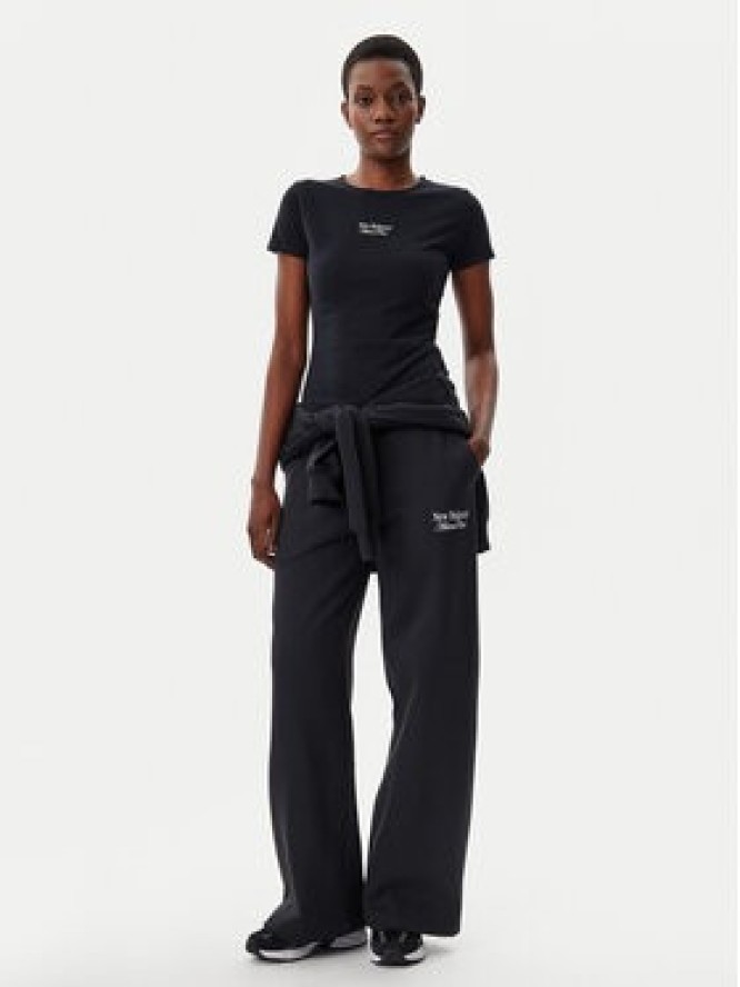 New Balance T-Shirt WT51958 Czarny Slim Fit