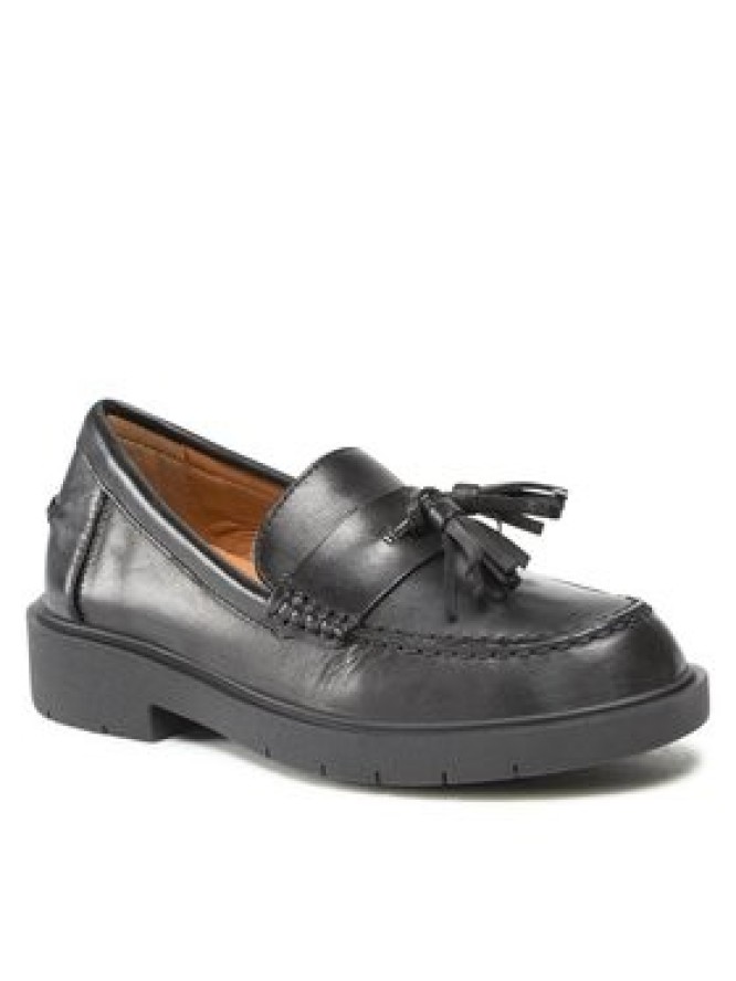 Geox Półbuty D Spherica EC1 CD26QRC 00043 C9999 Czarny