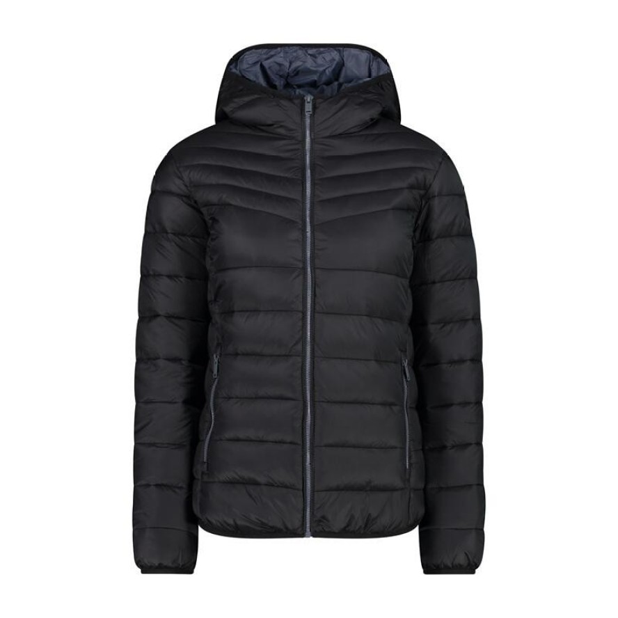 Kurtka Damska Zimowa CMP 32K3016 OCIEPLANA Czarna