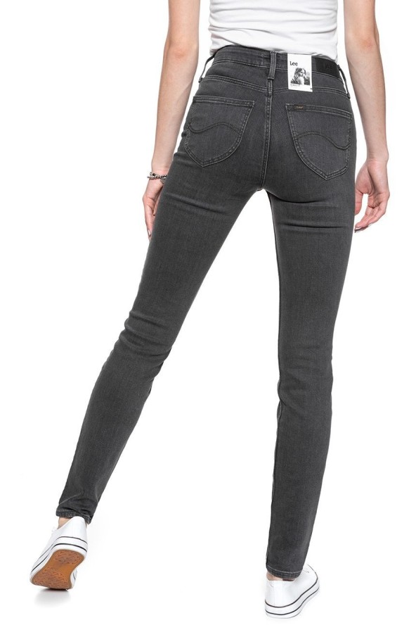 SPODNIE DAMSKIE LEE SCARLETT HIGH ZIPPER PITCH L30BYGYP 112106317