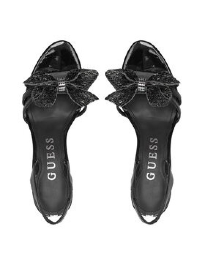 Guess Sandały FLPMER PAF03 Czarny