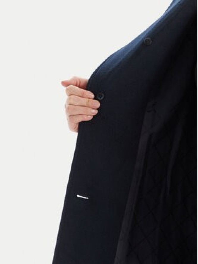 MICHAEL Michael Kors Płaszcz wełniany 77A7141M21 Granatowy Regular Fit