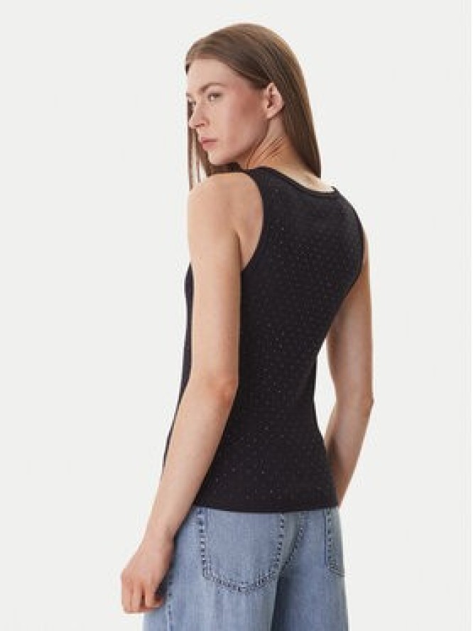 DKNY Top DJ6T1730 Czarny Slim Fit