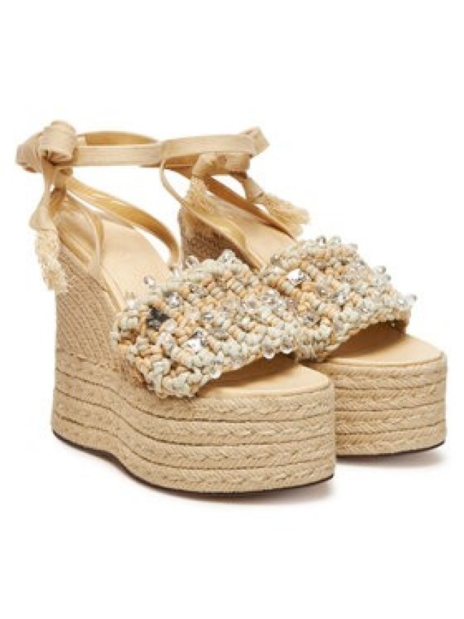 Naked Wolfe Espadryle Peony Beżowy