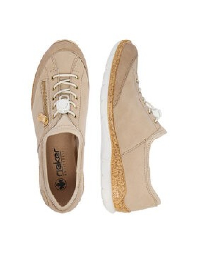 Rieker Sneakersy CEO-N42F1-60 Beżowy