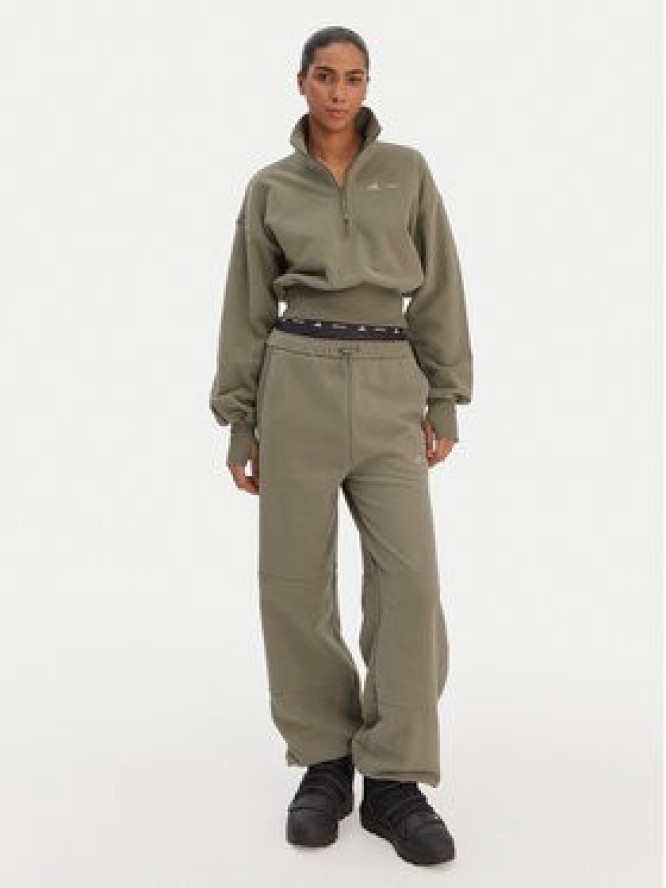 adidas Bluza JM1101 Zielony Loose Fit