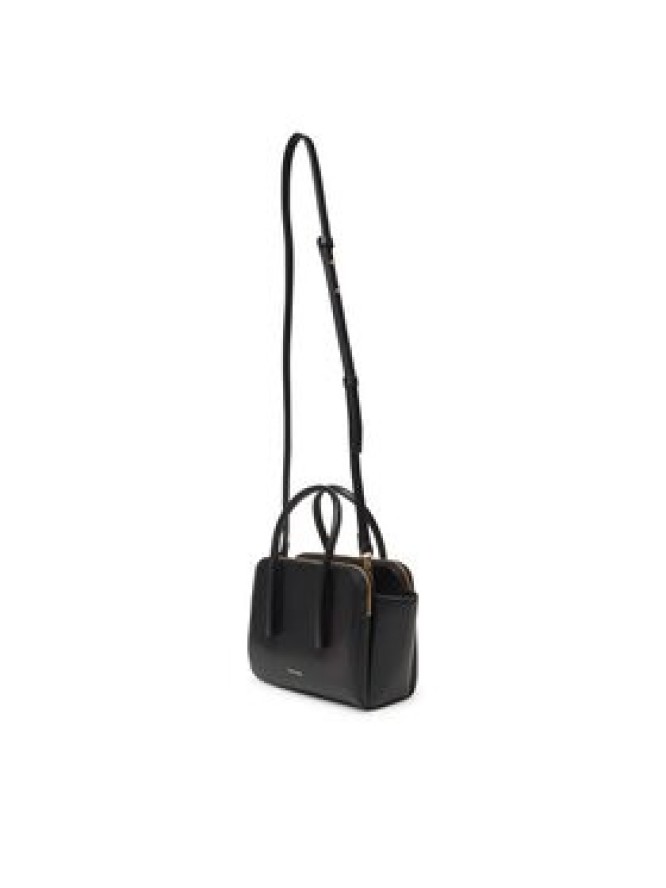 Calvin Klein Torebka Carryall Micro Leather Tote LV04F3057G Czarny