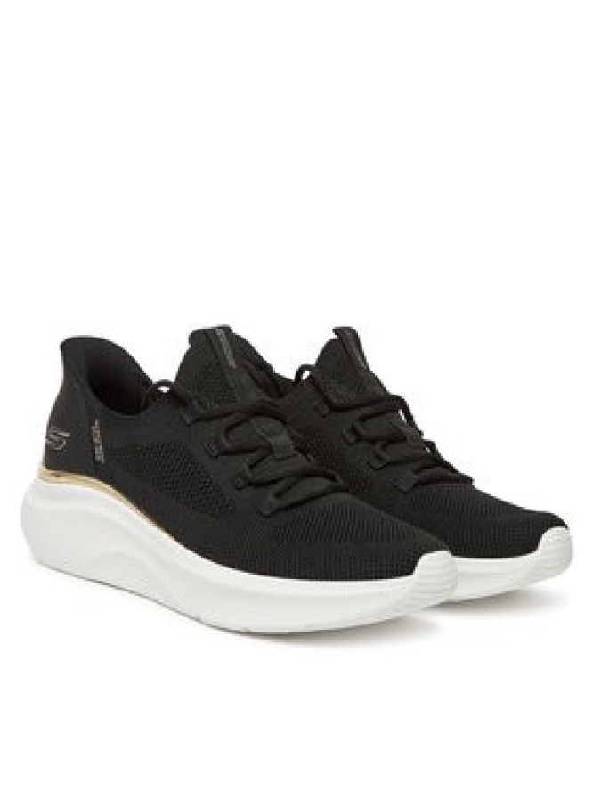 Skechers Sneakersy Bobs B Love-True Delight 117617/BLK Czarny