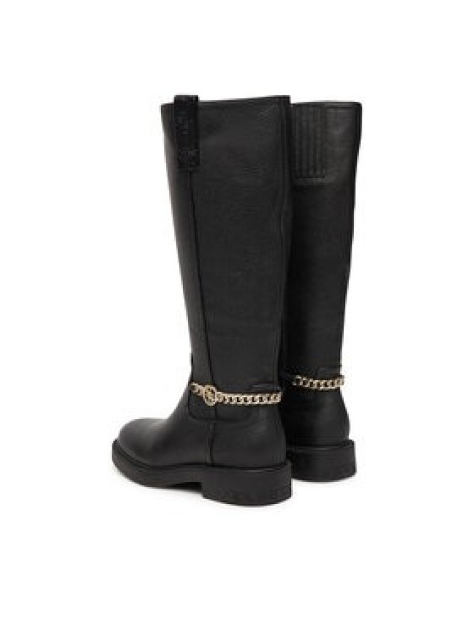 Guess Kozaki FLFYON FAL11 Czarny