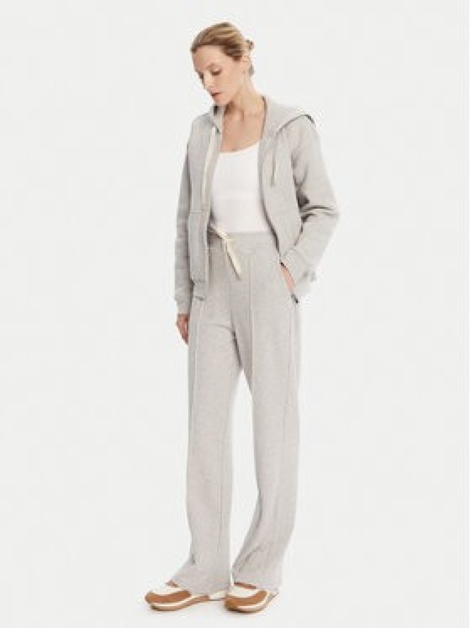 Weekend Max Mara Spodnie dresowe Folk 2525786011 Szary Relaxed Fit