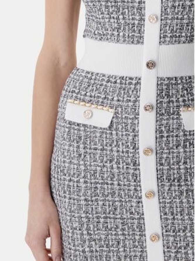 Guess Sukienka dzianinowa W6RK42 Z0361 Szary Regular Fit