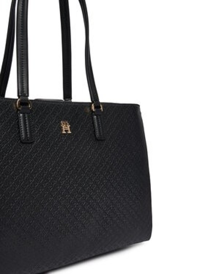 Tommy Hilfiger Torebka Th Daily Tote Mono AW0AW18417 Czarny