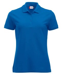 clique Polo Manhattan Women z mieszanki poliester-bawełna, kołnierz z żakardem