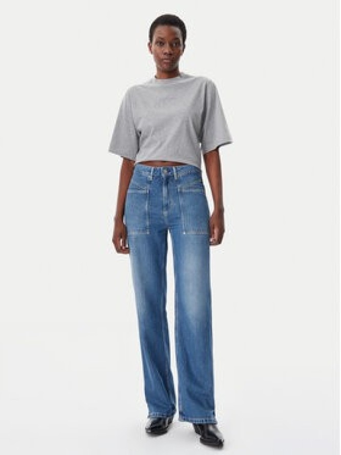 BOSS Jeansy 50529919 Niebieski Straight Fit