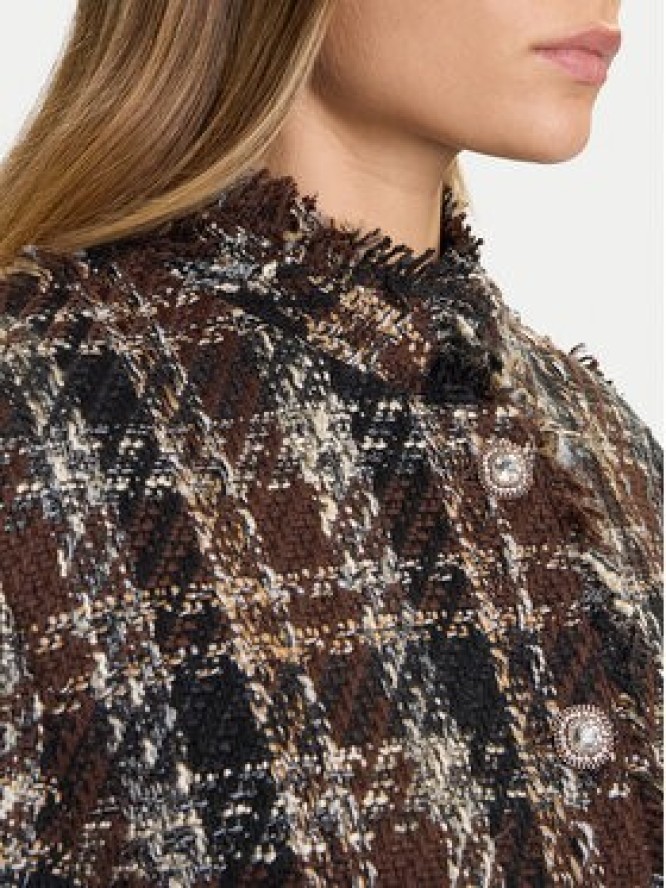 ViCOLO Marynarka TF0204 Brązowy Regular Fit