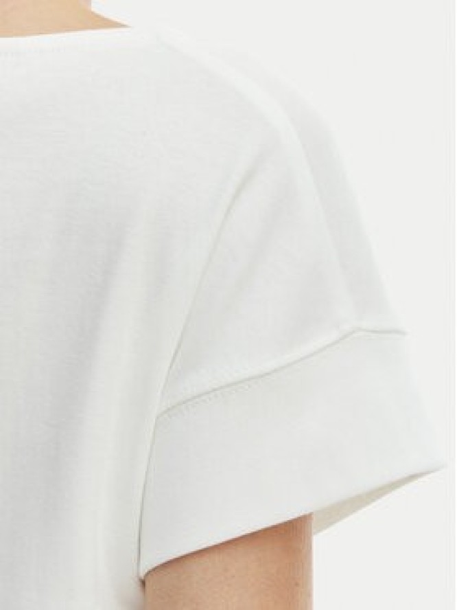 Tommy Hilfiger T-Shirt WW0WW49723 Écru Loose Fit