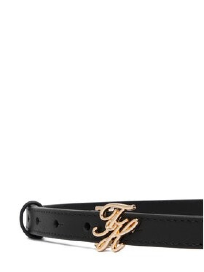 Tommy Hilfiger Pasek Th Script 1.5 AW0AW18609 Czarny