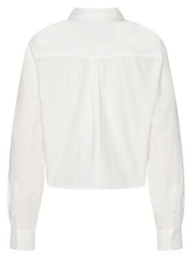 Tommy Jeans Koszula DW0DW19354 Biały Relaxed Fit