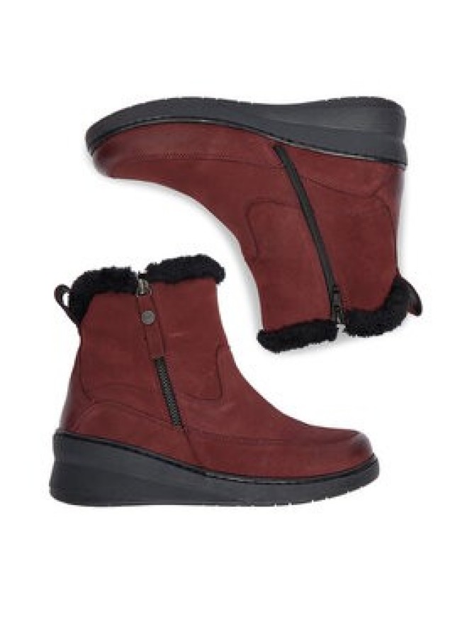 Go Soft Botki CEO-WI23-NUREN-01 Bordowy