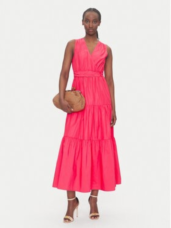 Morgan Sukienka letnia 251-RASKA Różowy Regular Fit