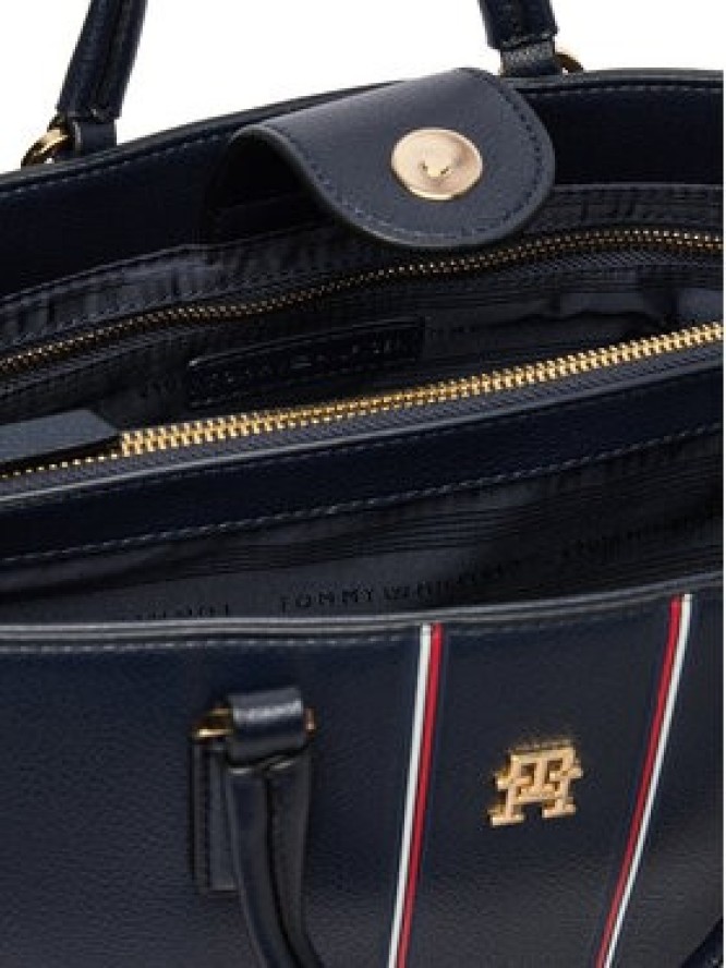 Tommy Hilfiger Torebka Th Daily Satchel Corp AW0AW18644 Granatowy