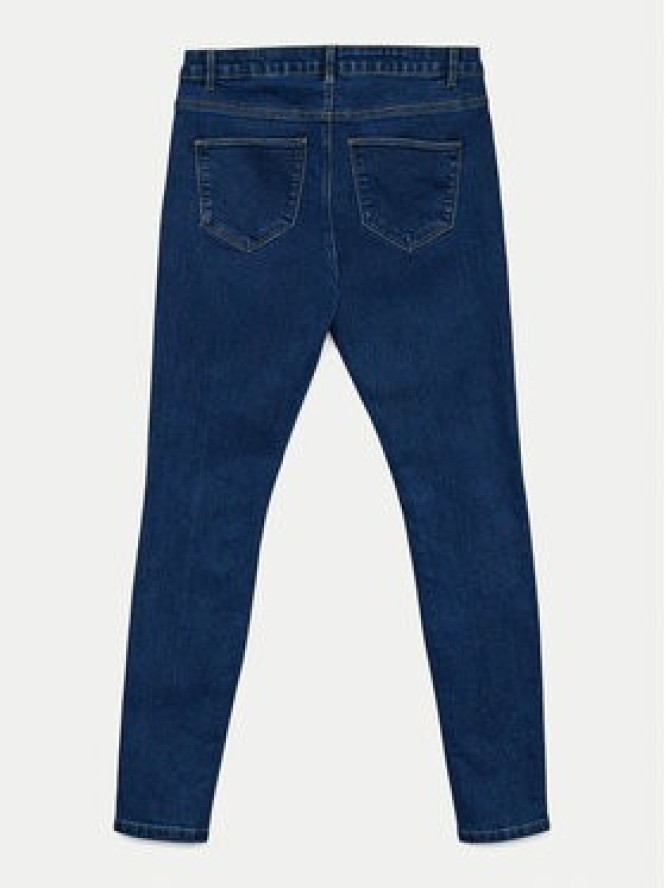 Vero Moda Jeansy Elly 10310613 Granatowy Skinny Fit