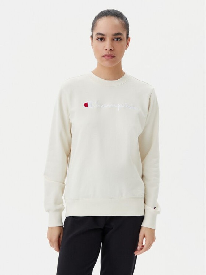 Champion Bluza 117752 Écru Regular Fit