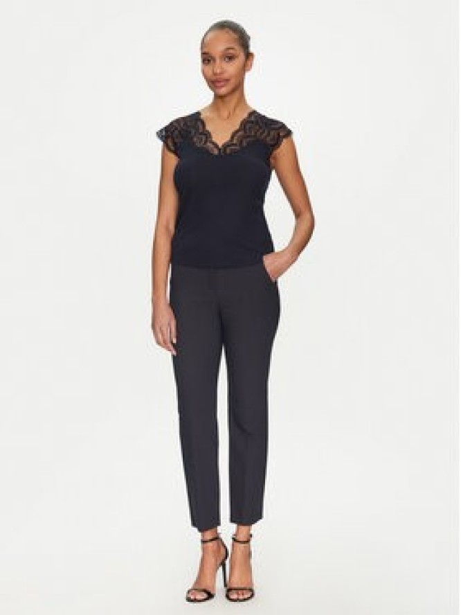 Morgan Bluzka 222-DELO Granatowy Regular Fit