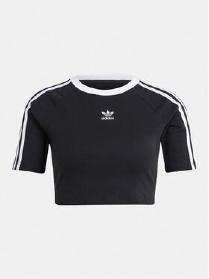 adidas T-Shirt 3-Stripes Baby IU2532 Czarny Slim Fit