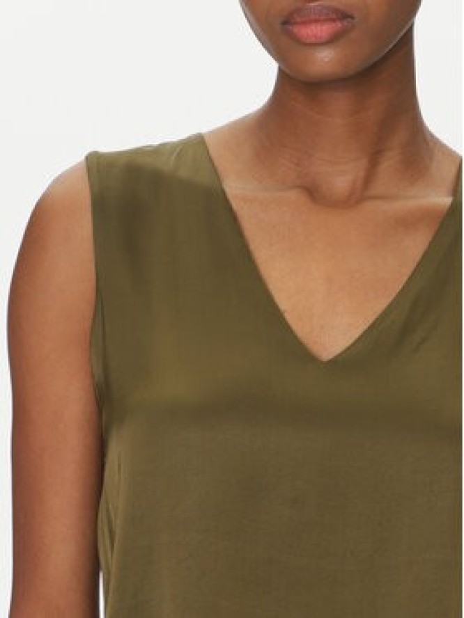 ViCOLO Bluzka TD0765 Zielony Regular Fit