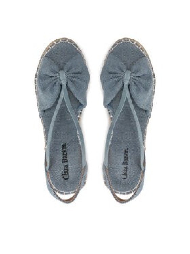 Clara Barson Espadryle WSS20445-01 Niebieski