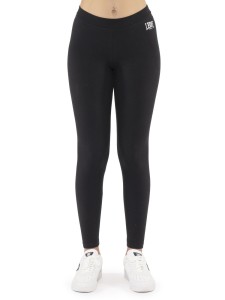 Legginsy damskie z elastycznej bawełny, małe logo Leone 1947 Never Without