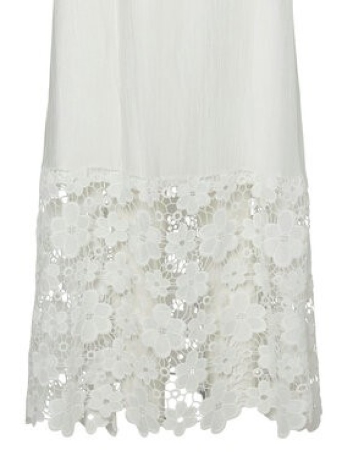 YAS Sukienka letnia Twigsy 26037703 Biały Relaxed Fit