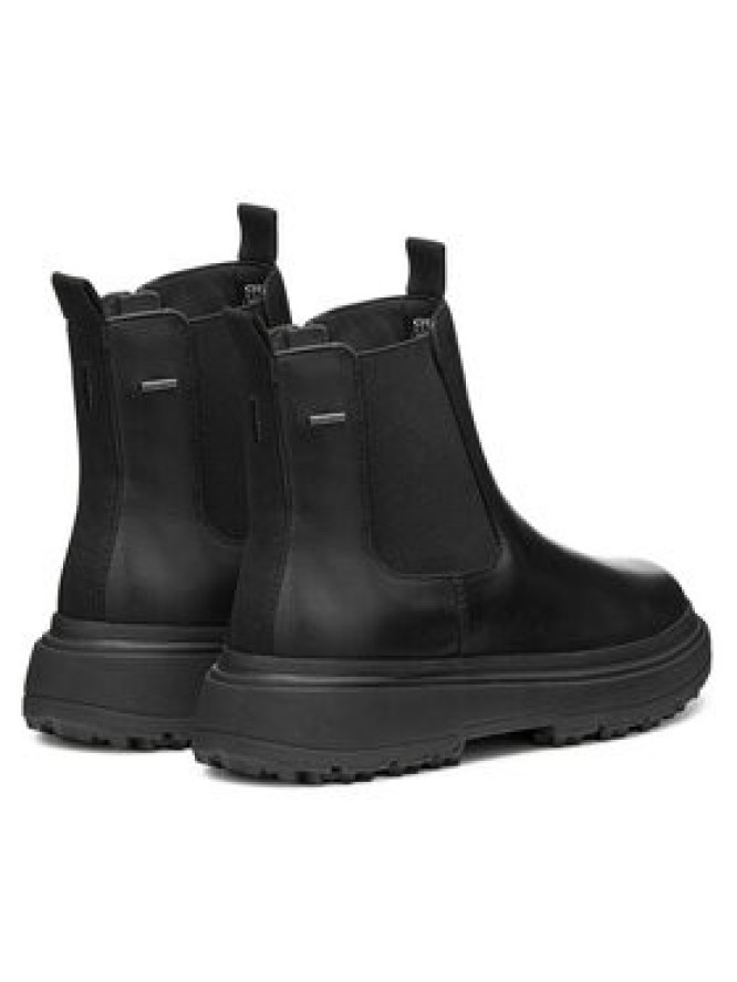 Geox Botki D Lamidie + Grip Abx D46XMD 00043 C9999 Czarny