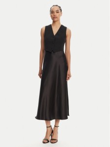 Liu Jo Sukienka koktajlowa WA5271 TS896 Czarny Regular Fit