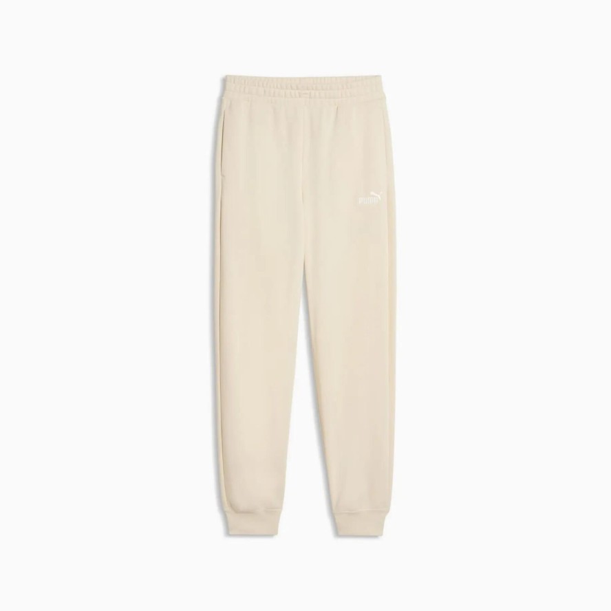 Spodnie damskie Puma ESS SMALL NO. 1 LOGO COMFORT HW beżowe 68245987 r S
