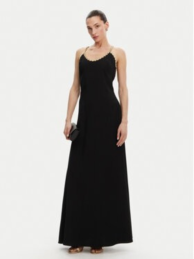 Silvian Heach Sukienka wieczorowa GPP25320VE Czarny Regular Fit