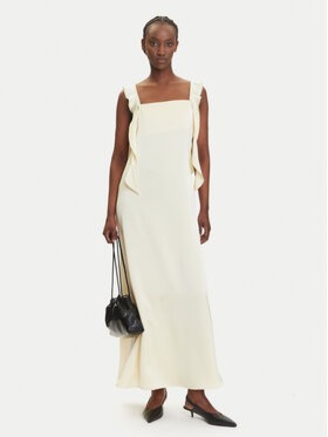 Vero Moda Sukienka koktajlowa Eloisa 10340914 Żółty Slim Fit