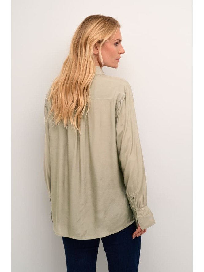 Cream Bluzka koszulowa w kolorze beżowym rozmiar: 42