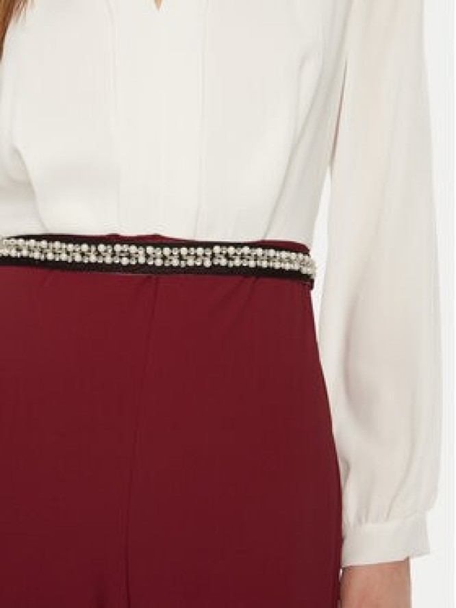 Rinascimento Kombinezon CFC0019768002 Bordowy Regular Fit