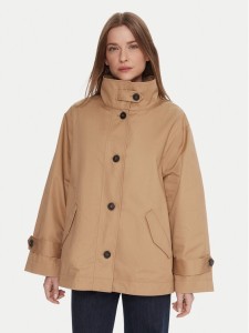 United Colors Of Benetton Trencz 2QJYDN07Y Beżowy Regular Fit