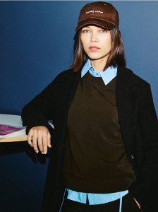 Bluza z modalem - ciemnofioletowy