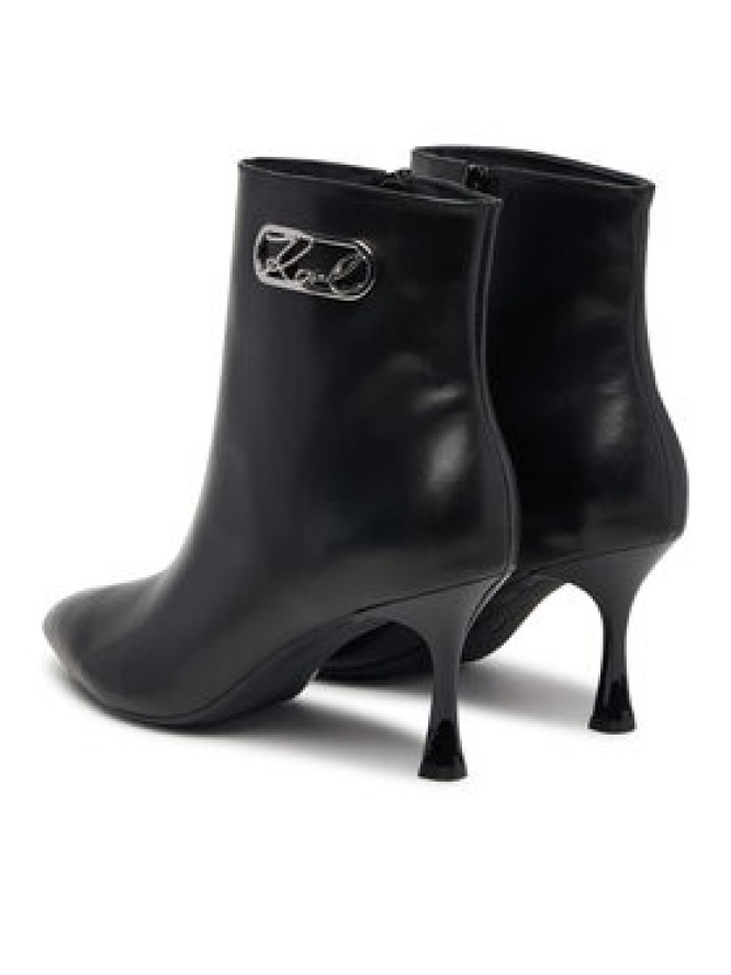 KARL LAGERFELD Botki Sienna KL32745 Czarny