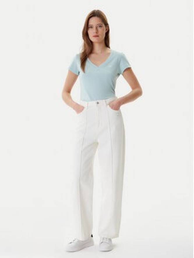 Mustang T-Shirt Beverly 1016517 Zielony Slim Fit